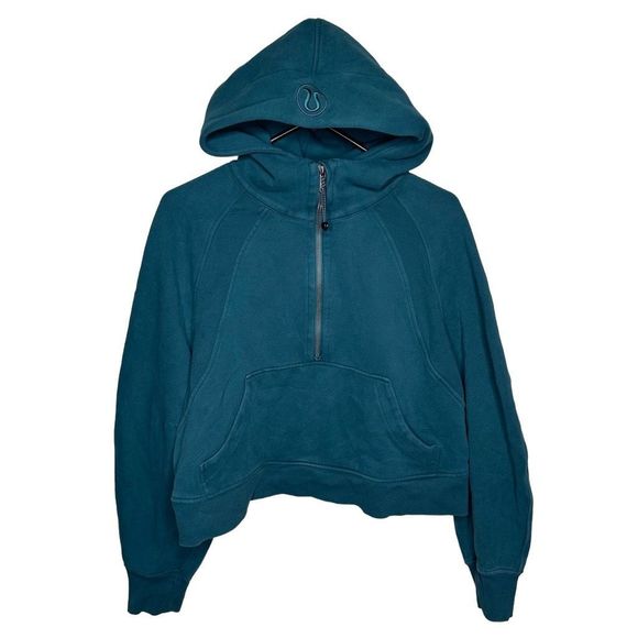 Lululemon Scuba Oversized 1/2 Zip Hoodie LW3DM4S M/L - Picture 1 of 3